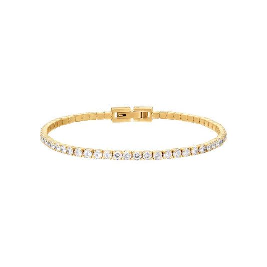 BERING Arctic Symphony Gold Stainless Steel and Zirconia Bracelet. 646-27-190