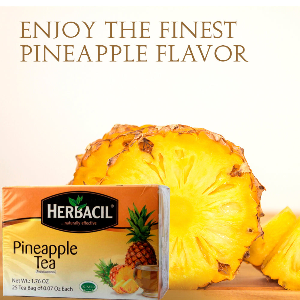 Herbacil Te de Piña / Pineapple 1.76oz 25 Bags - SotoDeals