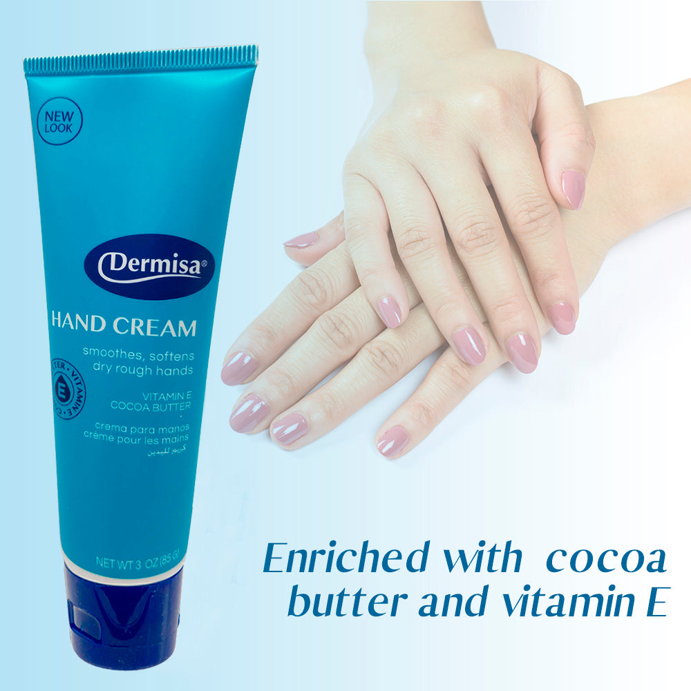 Dermisa Hand Cream with Vitamin-E, Softens and Protects 3 Oz / 85 g. - SotoDeals