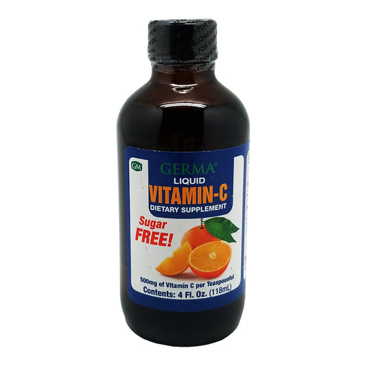 Germa Sugar Free, Liquid Vitamin C / Vitamina C Libre de Azucar 4 Oz - SotoDeals