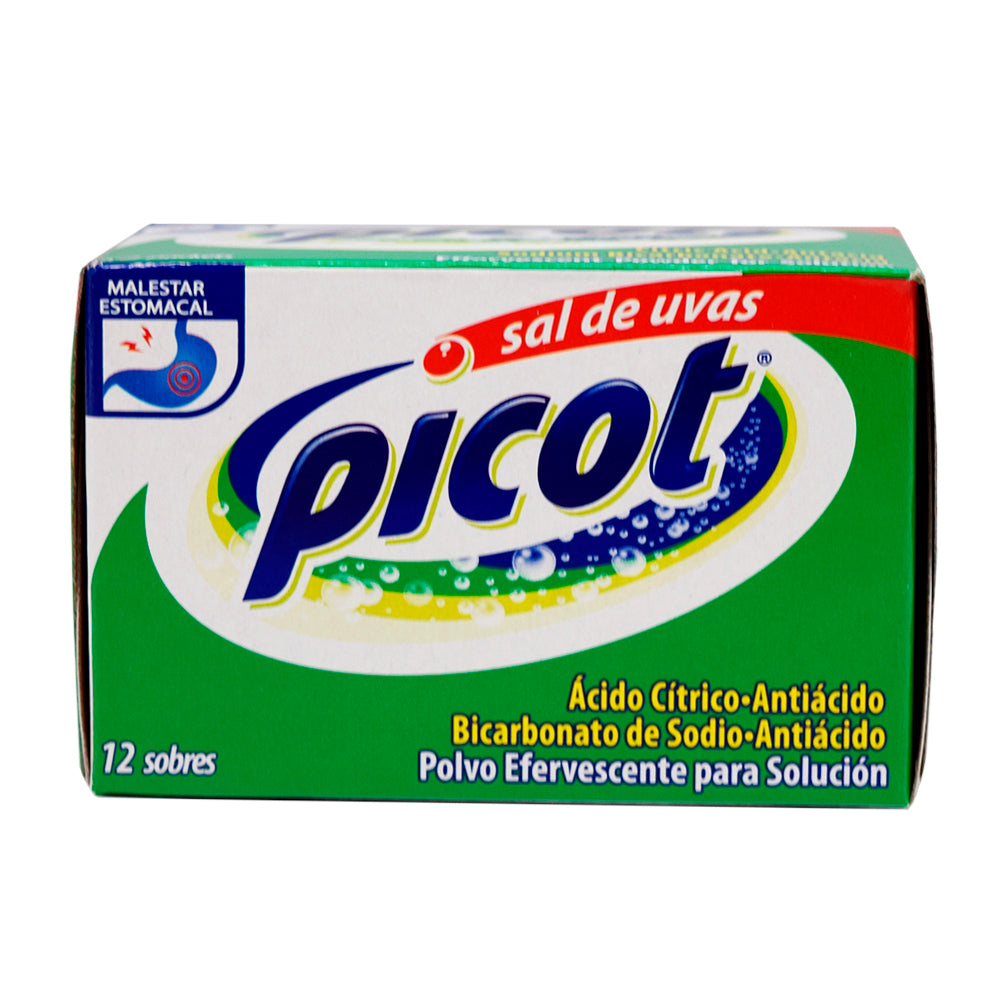 Picot Sal de Uvas, Anti-acid 12 Ct. - SotoDeals