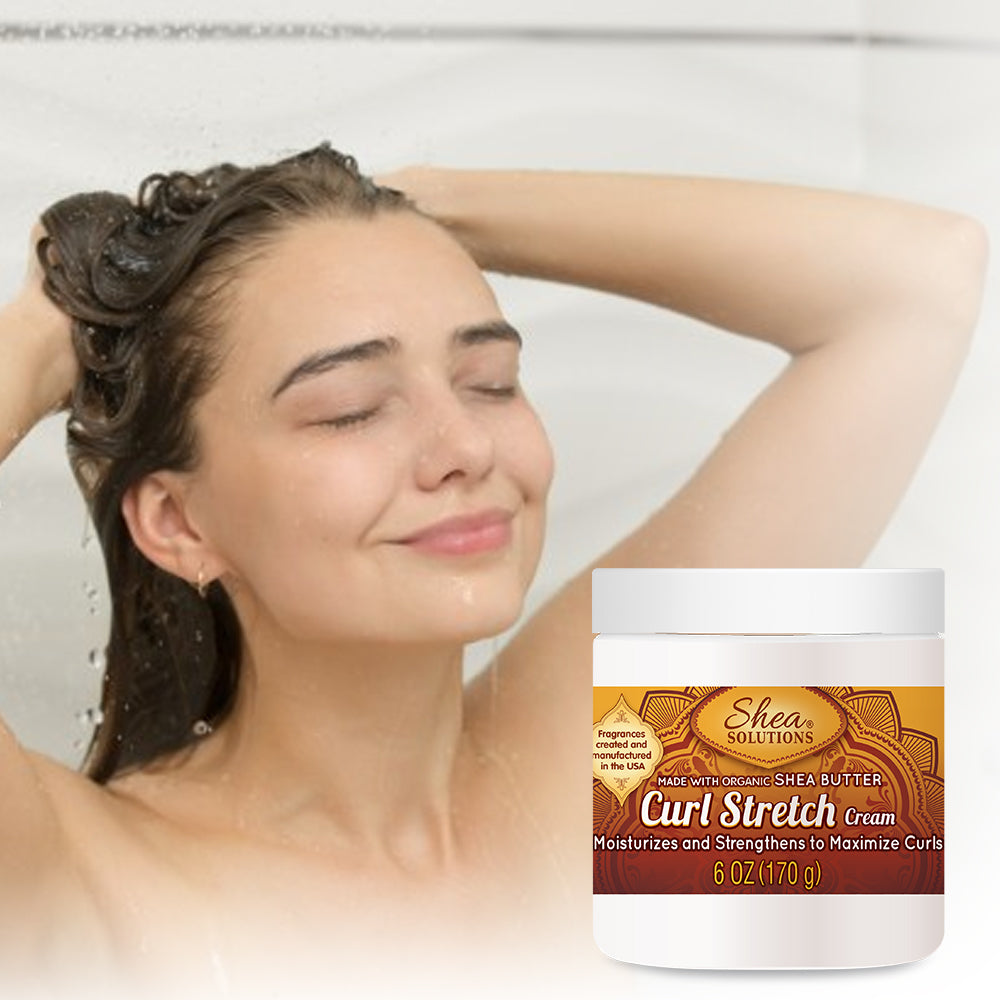 Shea Solutions Curl Stretch Cream 6 Oz.