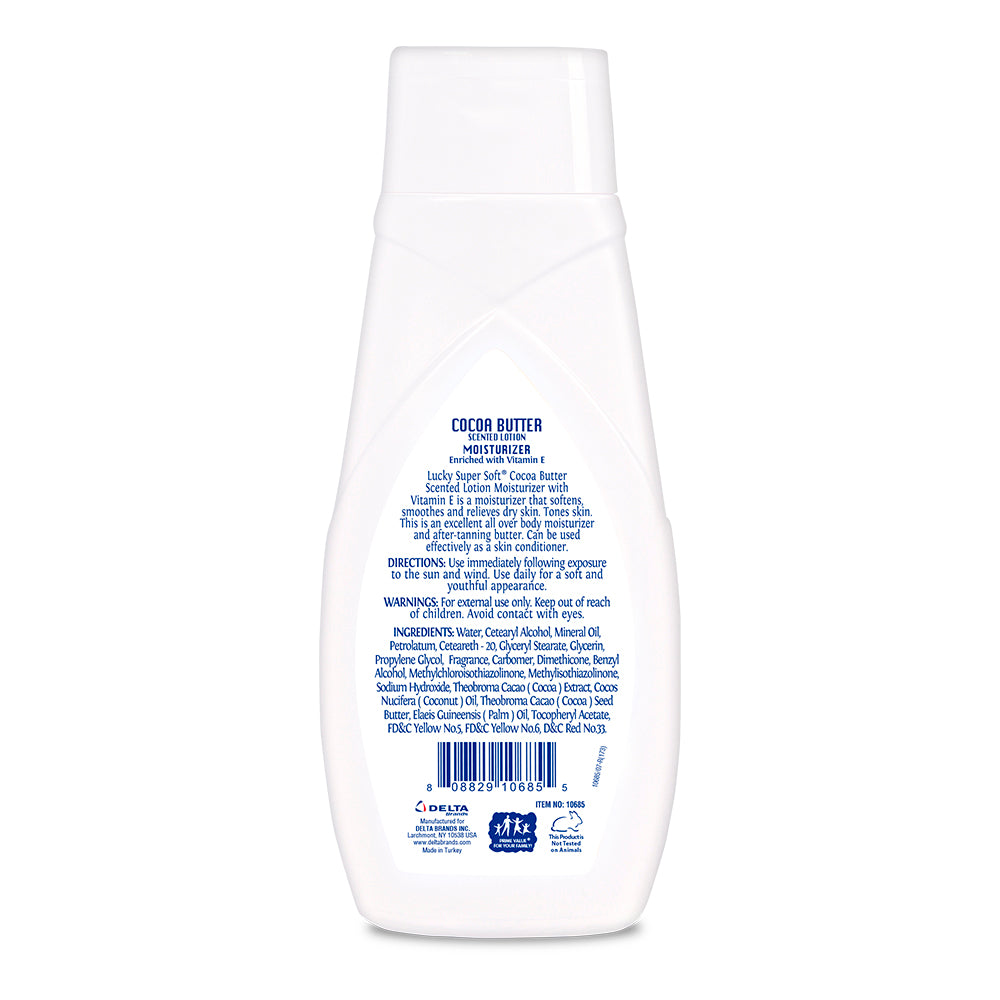 Lucky Super Soft Lotion - Cocoa Butter 8.5 Fl.Oz.