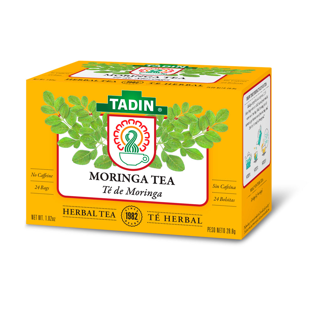 Tadin Tea Moringa. 24 Bags. 1.02 Oz