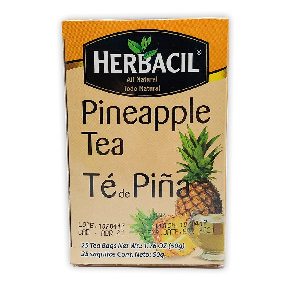 Herbacil Te de Piña / Pineapple 1.76oz 25 Bags - SotoDeals