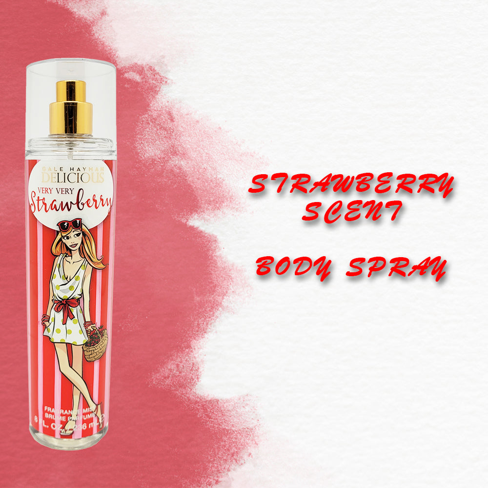 Delicious Very Very Strawberry Fragrance Mist. Perfume for Women. New. 8.0 fl.oz