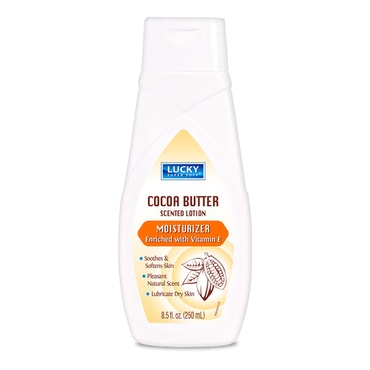 Lucky Super Soft Lotion - Cocoa Butter 8.5 Fl.Oz.