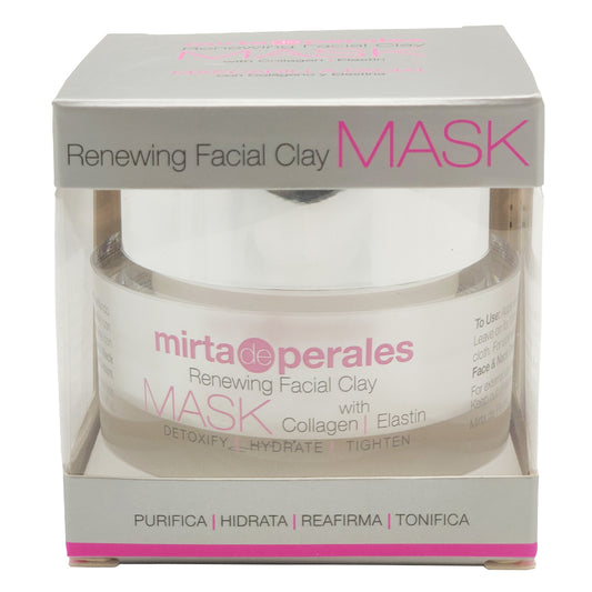 Mirta de Perales Facial Clay Mask with Collagen. Moisturizing and Anti-Aging