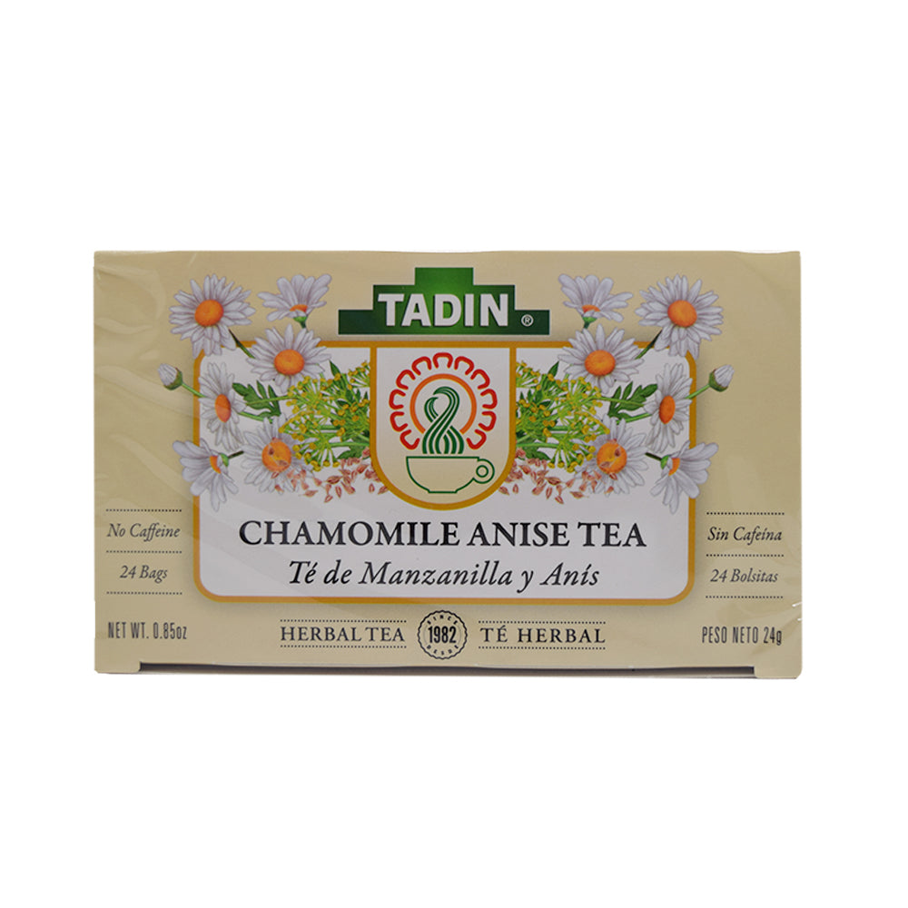 Tadin Tea Manzanilla With Anis 24 Bags - SotoDeals