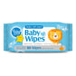 Baby Love Baby Wipes - Blue 80 Ct