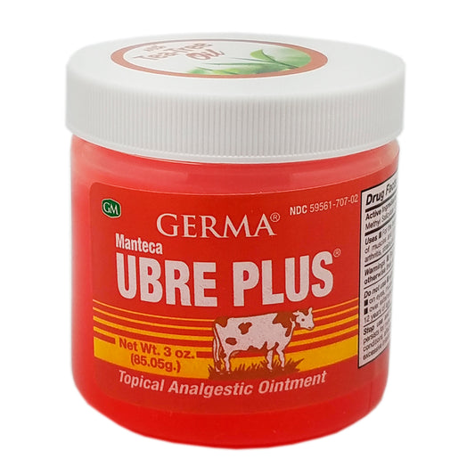 Germa Udder Butter Ointment Plus,Red/Pomada Manteca Ubre Plus,Rojo-3oz - SotoDeals