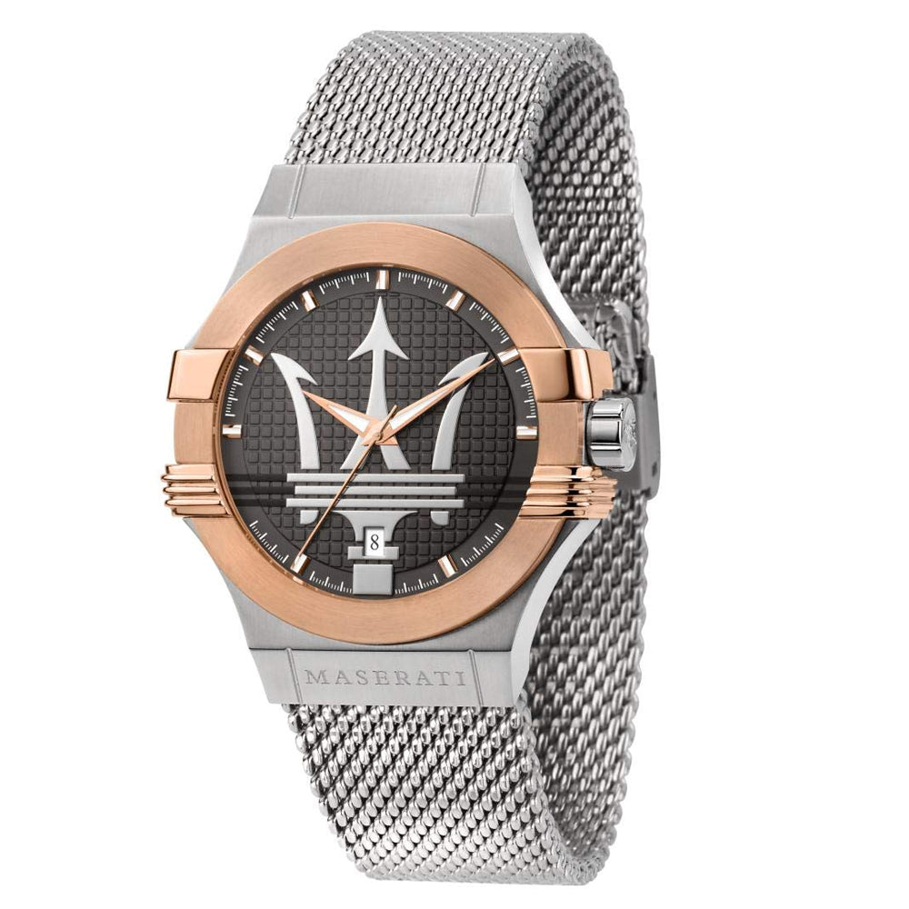Maserati Potenza Collection Silver Stainless Steel Watch. R8853108007
