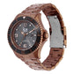 ICE Bronze Stainless Steel Case and Strap with Black Dial Men's Watch. 016767